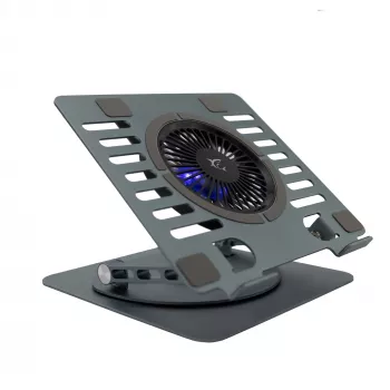 White Shark GCP-16 Ice Monster Laptop-Kühlpad, bis zu 17,3 Zoll, LED, grau
