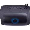 DEFENDER Enjoy S200 65200 tragbarer Bluetooth-Lautsprecher, TWS, 5 W, LED-Licht, FM, microSD, 10 Std. Akkulaufzeit, schwarz