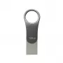 Silicon Power Mobile C80 128 GB USB-Stick, USB Typ-A / USB Typ-C, USB 3.0 (3.1 Gen 1), Titan