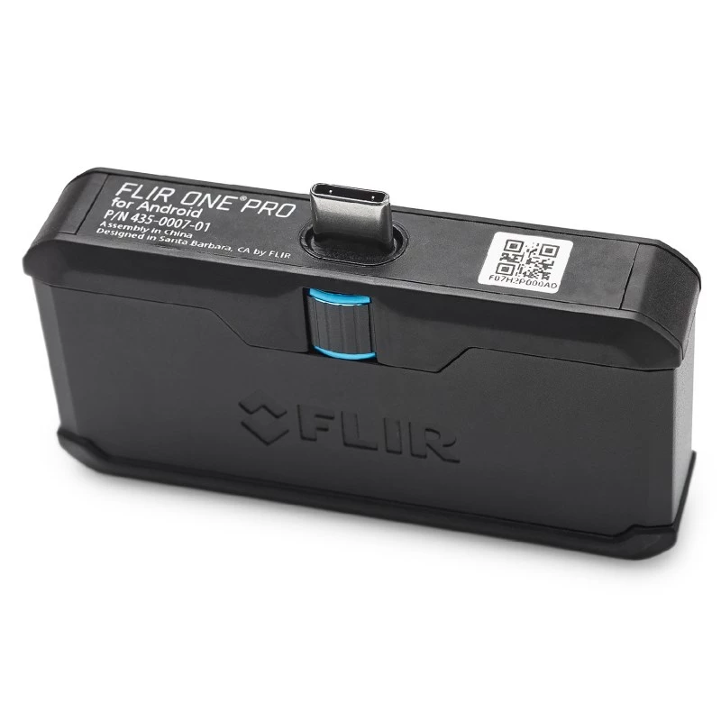 FLIR One Pro FP3IC Wärmebildkamera für iPhone USB-C, 160x120 px, MSX, VividIR, bis 400 °C, Schwarz