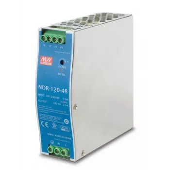 Netzgerät PLANET PWR-120-48 120 W Blau Grau