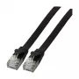 Efb K5545SW.0,5 Ethernet-Patchkabel Schwarz