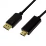 LogiLink CV0127 Videokabel-Adapter 2 M DisplayPort HDMI Typ A (Stand