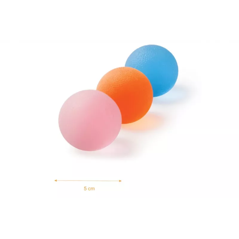 Blauer Gelball für die Handrehabilitation