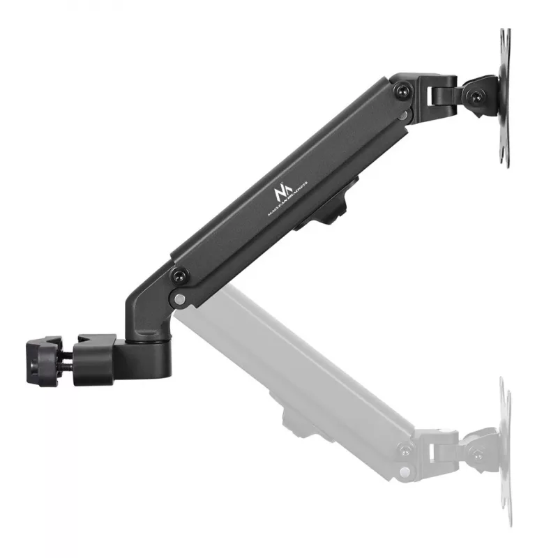Monitorhalterung für Rohr / Stange 28-60 mm Maclean, 17-27'', max. 7 kg, Gasfeder, MC-459