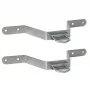 Extralink K150 Masthalterung, 150 mm, mit M8-Bügelschrauben, verzinkter Stahl