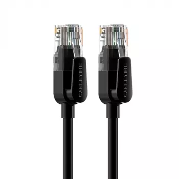 Netzwerkkabel Cat6 UTP 15m schwarz CABLETIME
