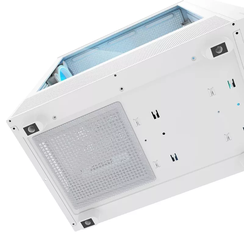MODECOM BREEZE ARGB Flow MIDI PC-Gehäuse, ATX, USB 3.0 ×2 + USB-C, weiß