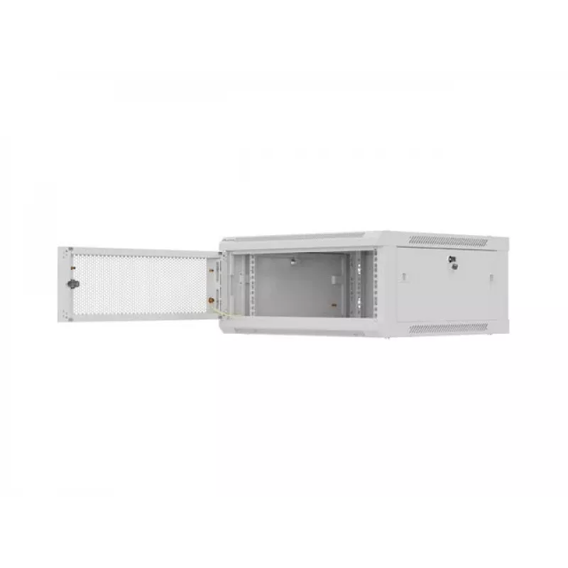 LANBERG wandmontierter 19-Zoll-Installationsschrank 4U 600x600 mm, grau