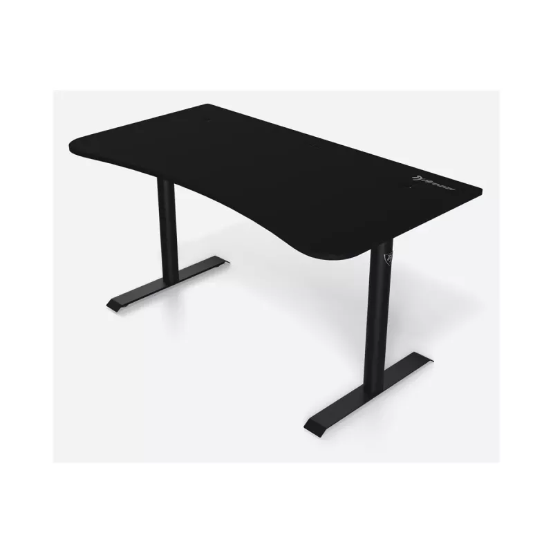 Arozzi Arena Medium Gaming-Tisch ARENA-MEDIUM-PBK, 140 x 75,5 cm, vollflächiges Mikrofaser-Mauspad, Pure Black