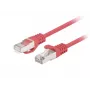Lanberg PCF6-20CC-0100-R Cat.6 F/UTP Patchkabel, 10er-Pack, 1 m, Rot