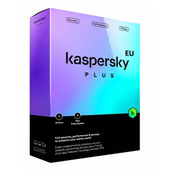 Kaspersky Plus | 1 Gerät | 1 Jahr | EU