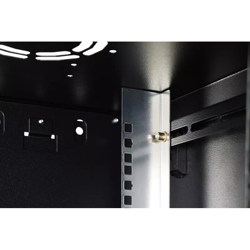 Wandmontage-Schrank DIGITUS Dynamic-N 12U, 600x450 mm (BxT), IP20, Schlüsselschloss, unmontiert