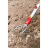 WOLF-Garten BE-M Multi-Star Handgrubber, 11 cm, Rot/Gelb (71AAA003650)