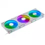 Phanteks D30-140 PWM Regular Airflow D-RGB Gehäuselüfter 140 mm, weiß, 3er-Pack