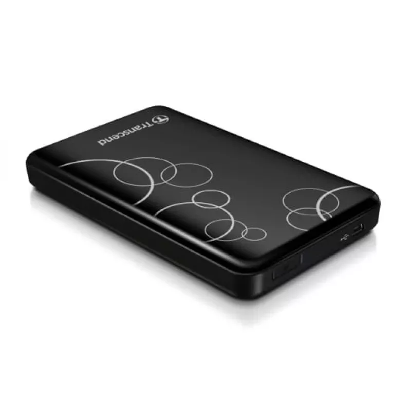 Transcend StoreJet 25A3 TS1TSJ25A3K externe Festplatte, 1 TB, 2,5", USB 3.1 Gen 1, Schwarz