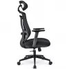 Bürostuhl Sharkoon OfficePal C10 – schwarz, ergonomisches Design, höhenverstellbar