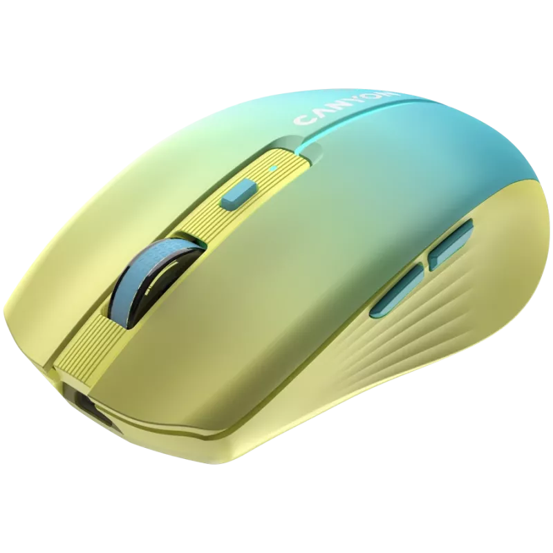 CANYON Maus MW-44 Wireless Charge Gelb Blau