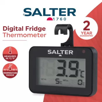Digitales Kühlschrankthermometer Salter SA00574BFEU12 mit LCD, Temperaturbereich -20 bis 50°C