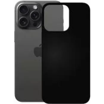 PEDEA Soft-TPU-Hülle für iPhone 15 Pro, schwarz (50160977)