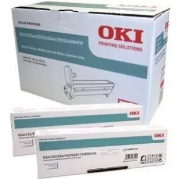 OKI 46507516 Tonerpatrone für ES6412, Schwarz