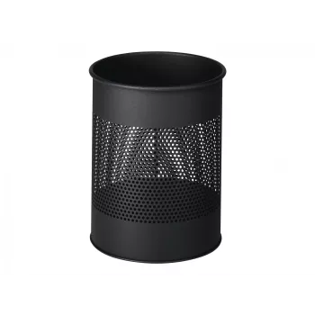 Mülleimer Durable 331058 15 L Rund Metall Anthrazit