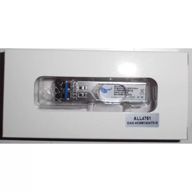ALLNET Switch Modul ALL4794 SFP (Mini-GBIC), 100 Mbit, FX/LC, 10 km, Single Mode, bis 10 km (ALL4794)