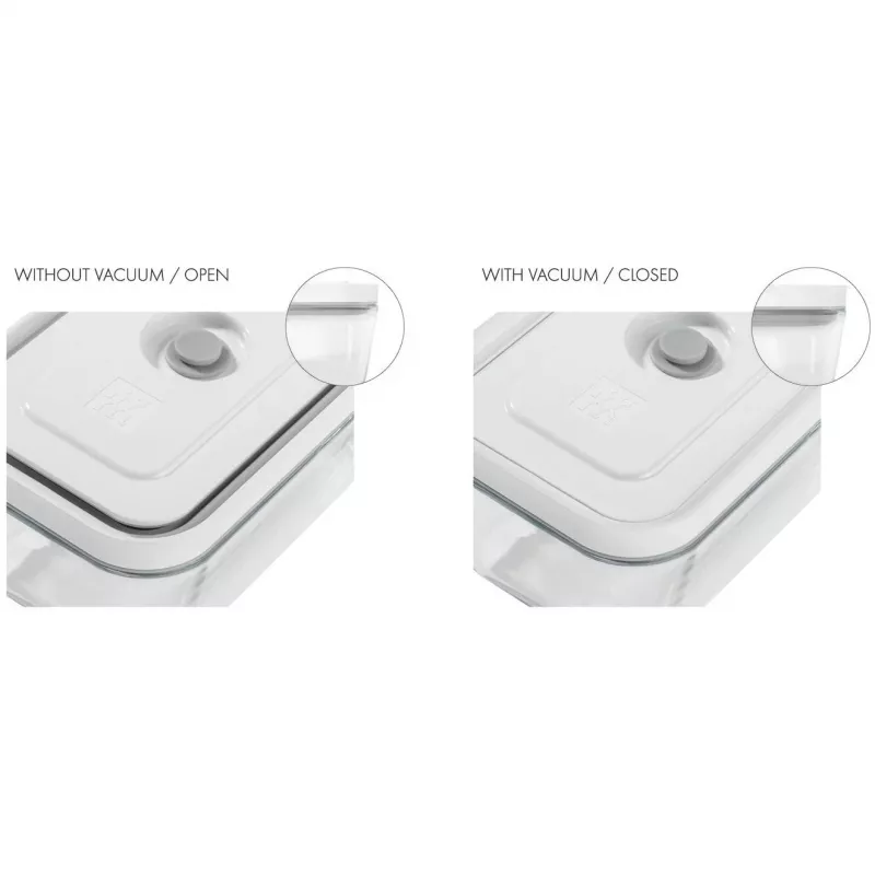 Zwilling Fresh & Save 36804-100-0 Vakuum-Frischhaltedose S, 0,4 l, Kunststoff, Weiß