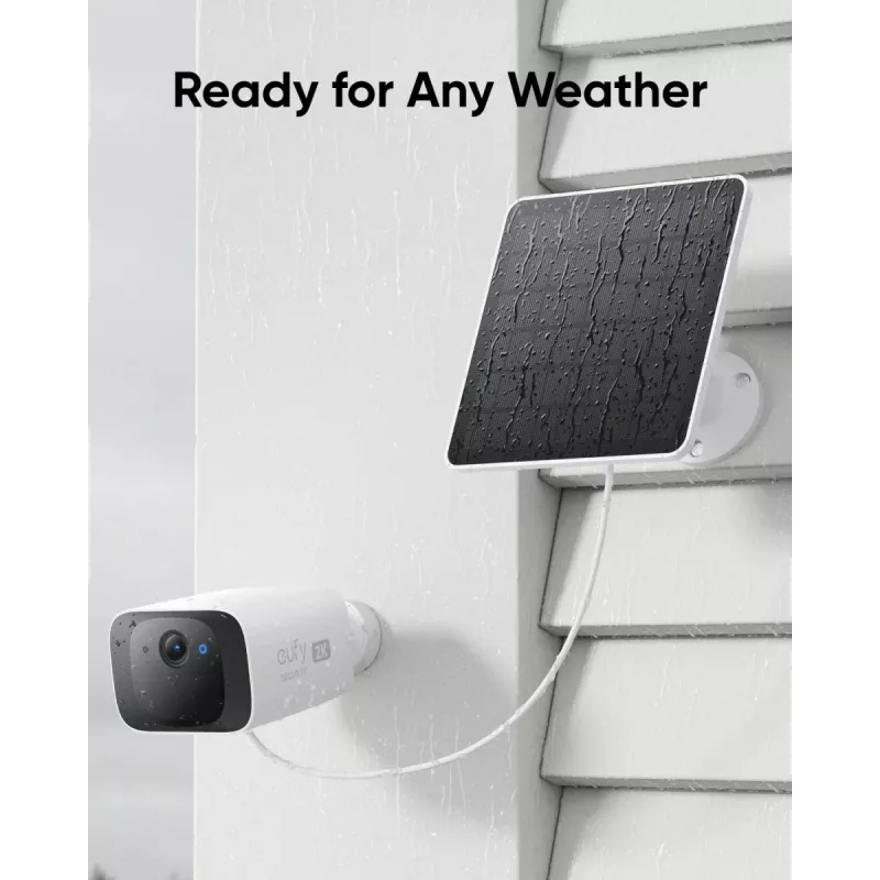 Solarpanel Eufy 3W für Kameras EufyCam 2, EufyCam 2 Pro, EufyCam 2C, EufyCam 2C Pro, EufyCam S330, SolocamS230