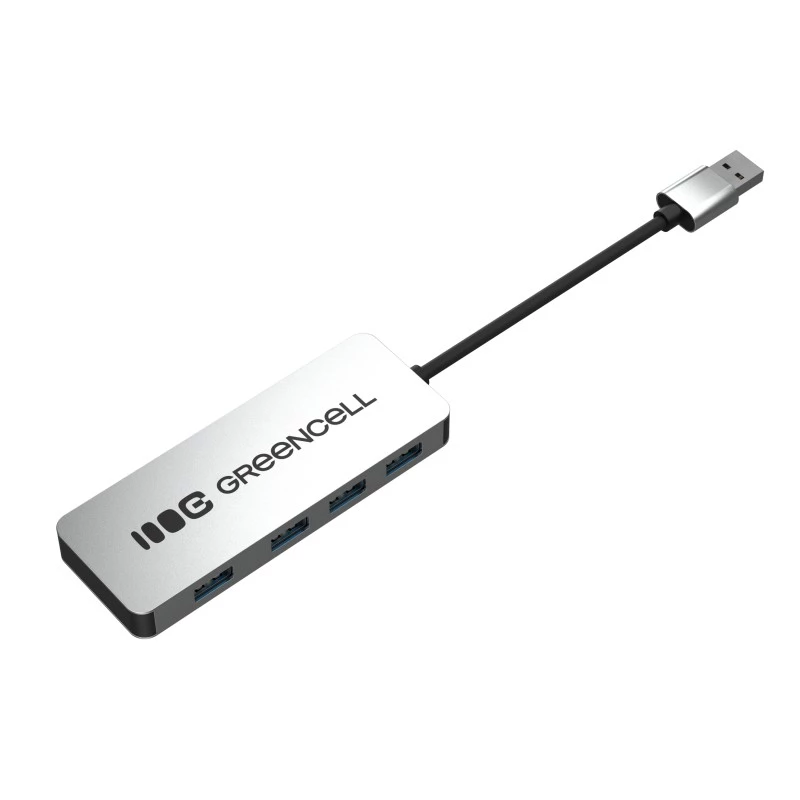 USB-Hub Green Cell HUB-GC-A4A — 4-Port-USB-A-3.0-Hub
