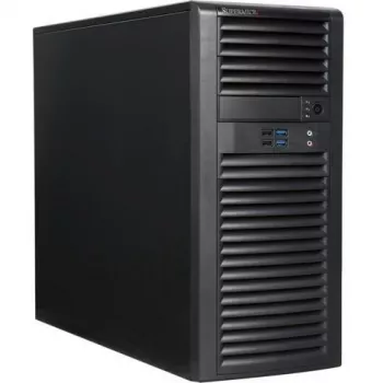 Supermicro SuperChassis 732D4-903B Tower-Servergehäuse, E-ATX, 900 W, schwarz, USB/Audio