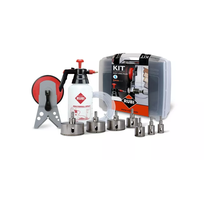 RUBI Easy Gres Plus Kit Bohrer-Set (7 Stück)