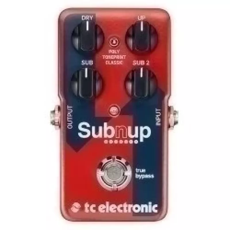 Polyphoner Pitch-Shifter-Octaver-Pedal TC Electronic Sub 'N' Up (Modell 000-DDQ00-00010)