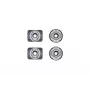 DJI Osmo Action Klebehalterungs-Set (Teil 2), 2 flache + 2 gewölbte Klebehalterungen