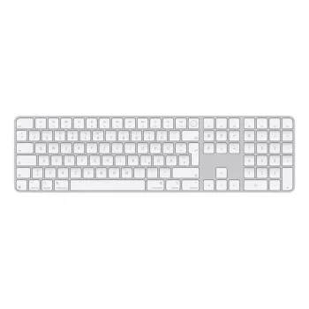 Apple Magic Tastatur MXK73D/A Universal USB + Bluetooth QWERTZ Deutsch Weiß
