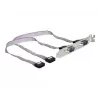 Delock Slot-Bracket, 2 x Serieller Anschluss (DB9 Stecker), 40 cm