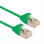 ROLINE U/FTP DataCenter Patchkabel Cat.6A (Klasse EA), LSOH, schlank, Grün, 2 m (21.15.3335)