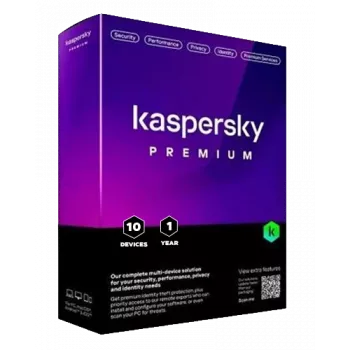 Kaspersky Premium + Kundensupport | 10 Geräte | 1 Jahr | EU