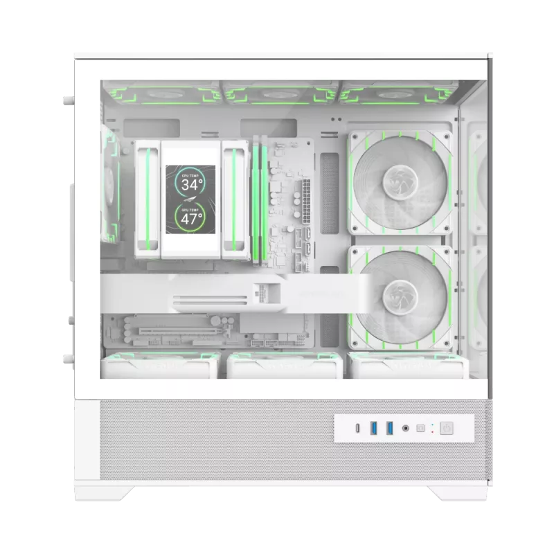 Gamemax Gehäuse | VISTA 2 MW | M-ATX