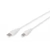 Assmann USB-Verbindungskabel. Typ A - B M/M. 1,8 m. USB 2.0 geeignet. UL. be (AK-300102-018-E)