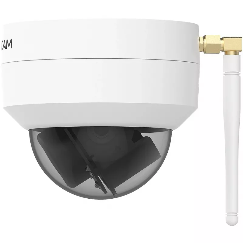 Foscam D4Z IP-Überwachungskamera für außen, 4 MP, 1536p, WLAN AC, LAN, Weiß