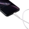 CANYON Kabel MFI-4 Type-C auf Lightning 1,2m Weiß