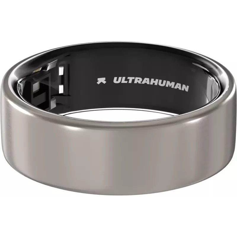 Ultrahuman Ring Air Raw Titanium Größe 10 | Ultrahuman