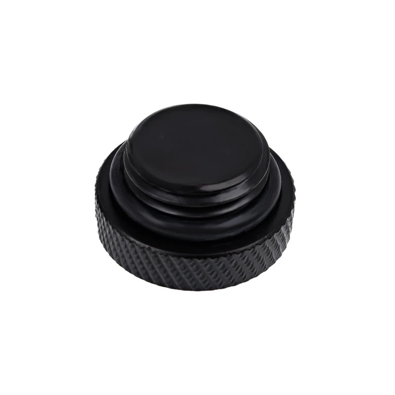 Alphacool Eiszapfen Verschlussschrauben G1/4 (Stopfen), schwarz, 6er-Pack