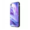 Tellur Cover Glass Print Hülle für iPhone XR, Feder Design, TLL121385