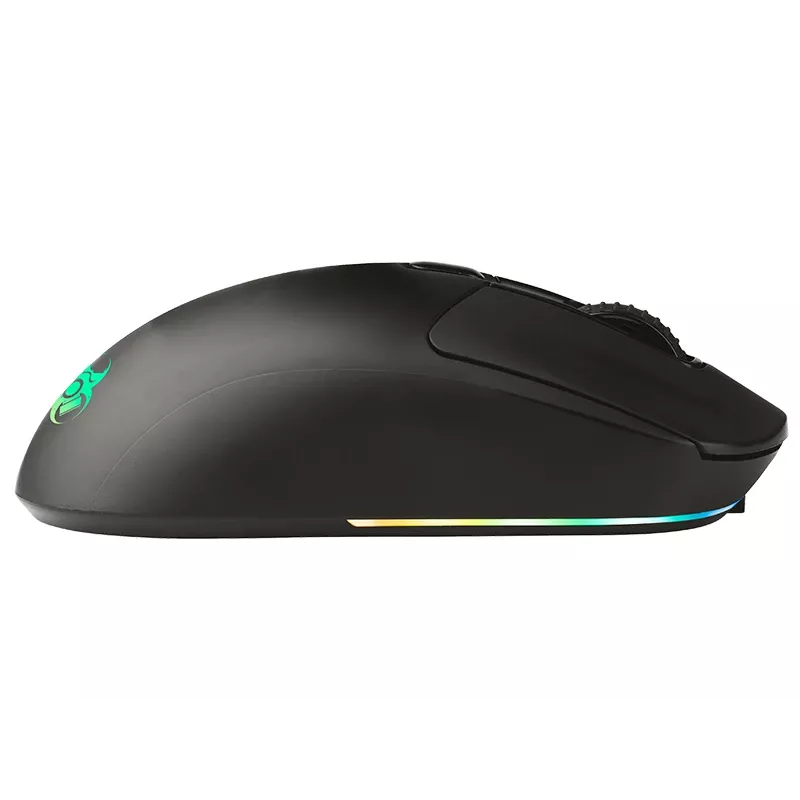 Tracer GameZone Thor RGB kabellose Gaming-Maus, 2,4 GHz + Bluetooth, 10000 DPI, Schwarz