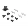 Verteilerdose DeLOCK Easy 45 Modulträger für Tisch- oder Wandmontage, Metall, schwarz — 4×22,5×45 mm oder 2×45×45 mm