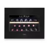 Einbau-Weinkühlschrank Caso WineDeluxe E 18 — 18 Flaschen, Höhe 46 cm, schwarz, Energieklasse G