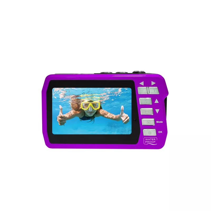 Kompakte wasserdichte Kamera EASYPIX Aquapix W3048‑V 12MP, 4-fach Digitalzoom