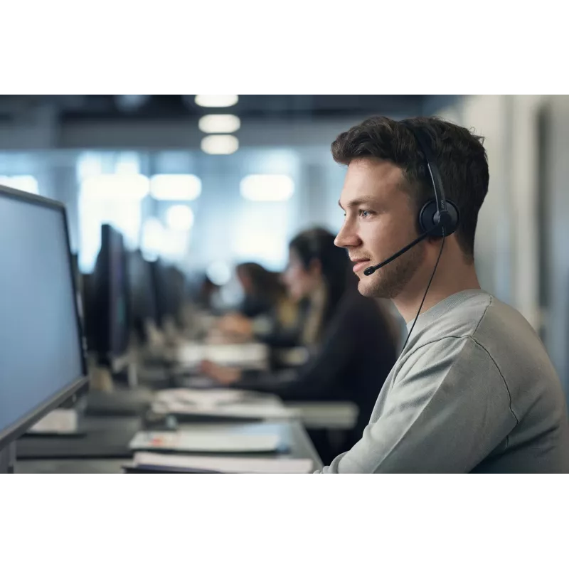 Headset EPOS IMPACT 100 MS Mono USB-C+A Kabelgebunden Leichtgewicht 51g